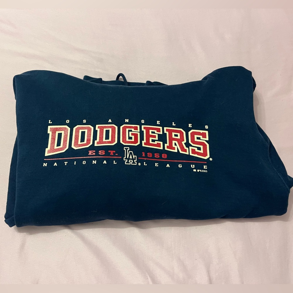 LA Dodgers Vintage Russel Hoodie Dark Navy ⚾️💙